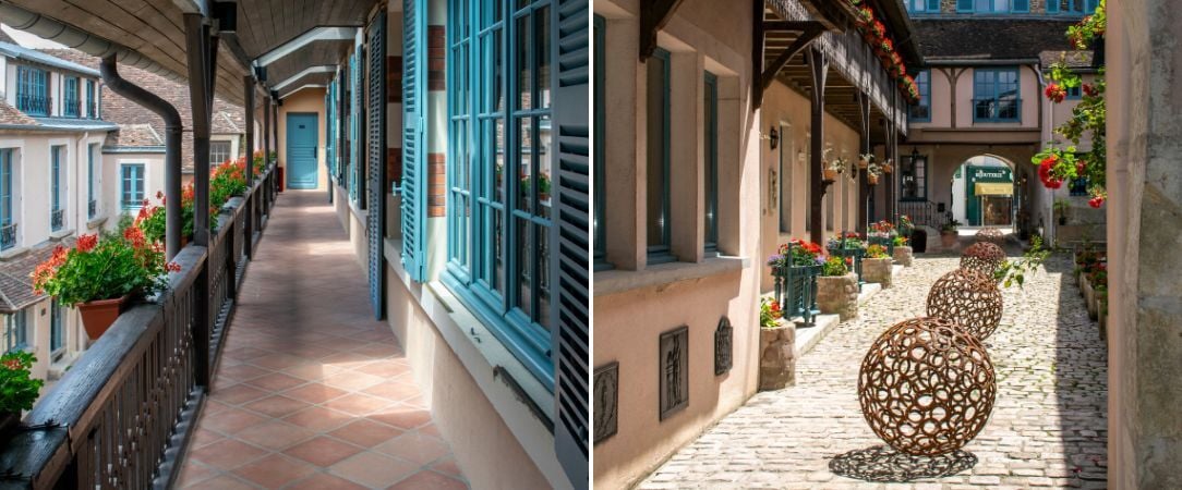 Hôtel de la Poste ★★★★ - Charme feutré et élégance discrète dans le centre historique d’Avallon, au cœur de l’Yonne. - Bourgogne, France