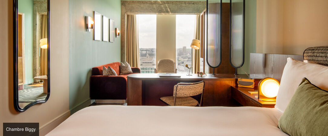 The Hoxton, Brussels ★★★★ - Une parenthèse design et raffinée au cœur du jardin botanique de Bruxelles. - Bruxelles, Belgique