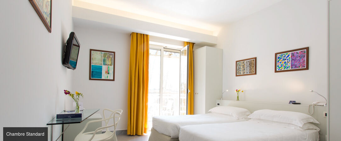 Art Hotel Gran Paradiso ★★★★ - Une adresse arty pleine de douceur avec une vue magnifique sur la baie de Naples. - Sorrente, Italie