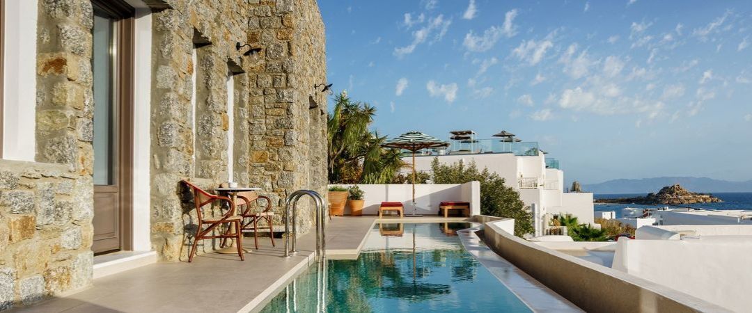 Pelican Bay Hotel ★★★★ - Une adresse idyllique, calme et élégante au cœur des Cyclades, à Mykonos. - Mykonos, Gréce