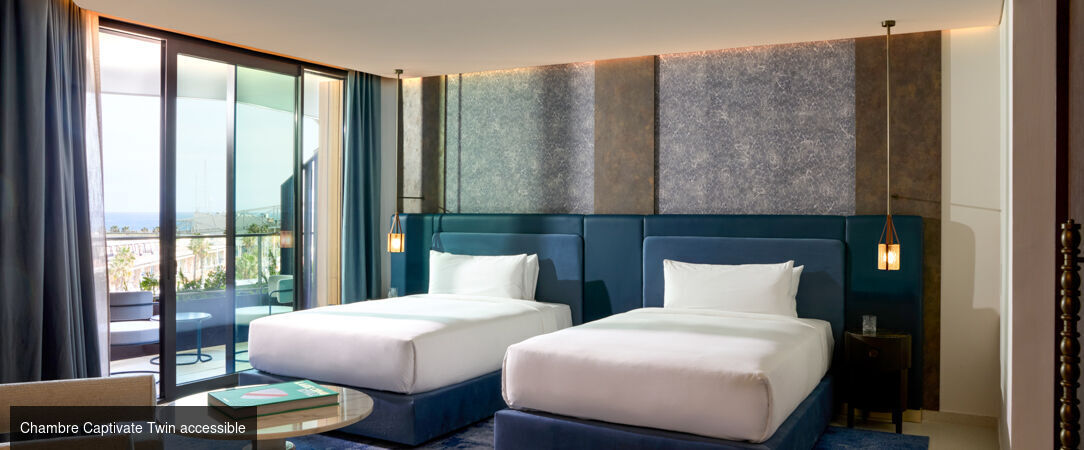 SLS Barcelona ★★★★★ - Luxe vibrant et design audacieux face à la Méditerranée. - Barcelone, Espagne