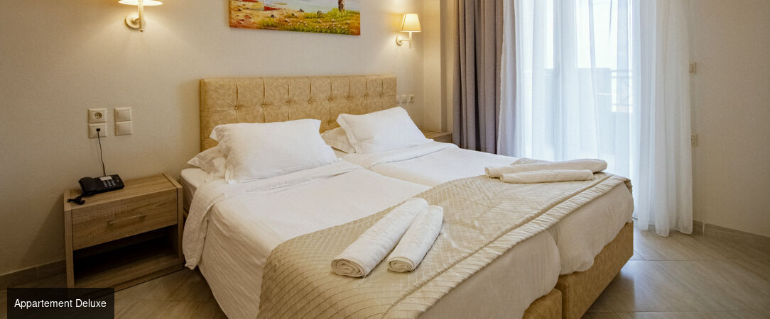 Robolla Beach Aparthotel ★★★★ - Séjour méditerranéen authentique sur la côte nord de Corfou. - Corfou, Grèce