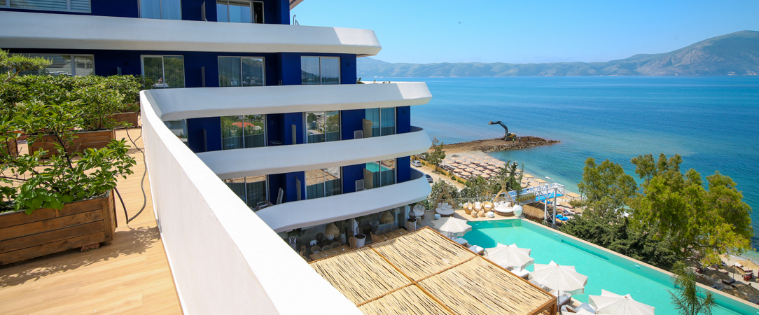Regina Blu Hotel ★★★★★ - Écrin méditerranéen en surplomb de la mer Ionienne, sur la Riviera albanaise. - Vlora, Albanie