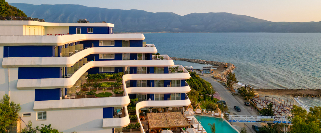 Regina Blu Hotel ★★★★★ - Écrin méditerranéen en surplomb de la mer Ionienne, sur la Riviera albanaise. - Vlora, Albanie