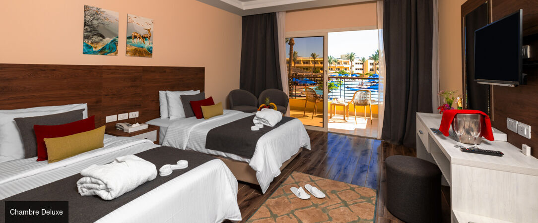 Amwaj Oyoun Resort & Spa ★★★★ - Séjour All Inclusive en bord de mer à Charm el-Cheikh, l'idéal pour profiter en famille. - Sharm el-Sheikh, Égypte
