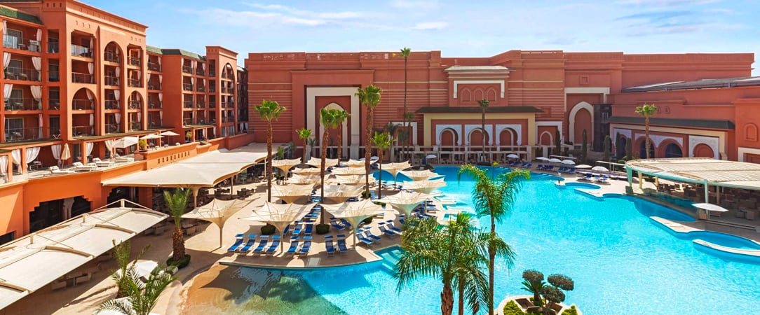 Savoy Le Grand Hotel Marrakech ★★★★★ - Un hôtel somptueux entre opulence et raffinement, au cœur de Marrakech. - Marrakech, Maroc