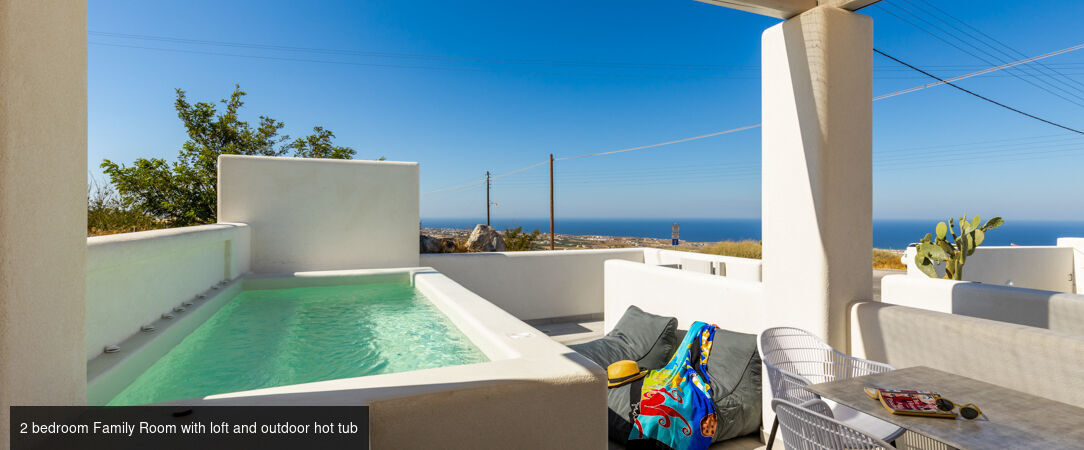 Serapias Suites Santorini - A secluded escape with breathtaking panoramas, high above Santorini. - Santorini, Greece