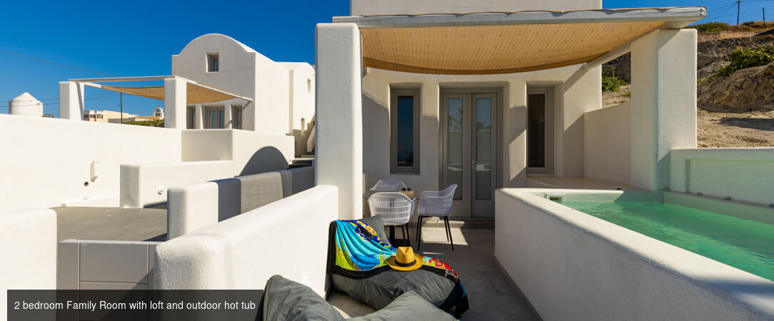Serapias Suites Santorini - A secluded escape with breathtaking panoramas, high above Santorini. - Santorini, Greece