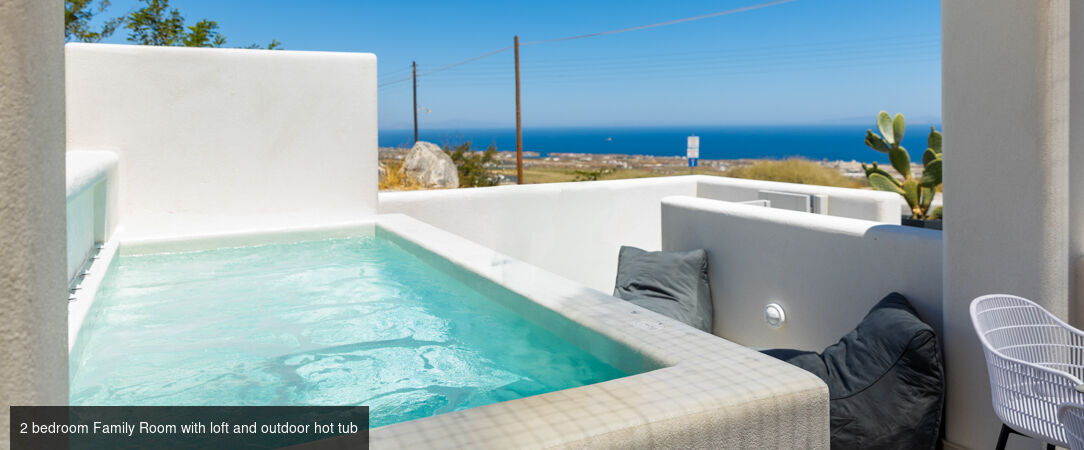 Serapias Suites Santorini - A secluded escape with breathtaking panoramas, high above Santorini. - Santorini, Greece