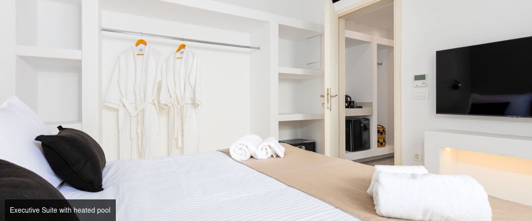 Serapias Suites Santorini - A secluded escape with breathtaking panoramas, high above Santorini. - Santorini, Greece