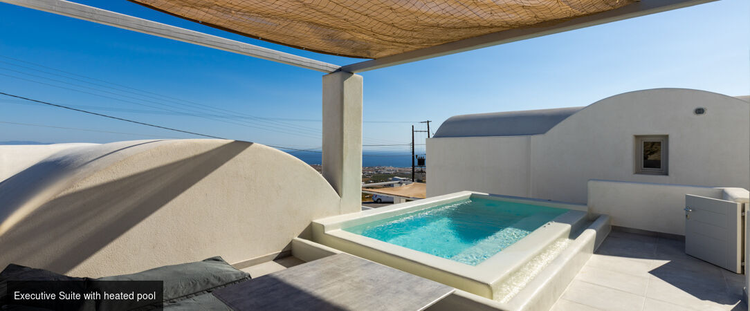 Serapias Suites Santorini - A secluded escape with breathtaking panoramas, high above Santorini. - Santorini, Greece
