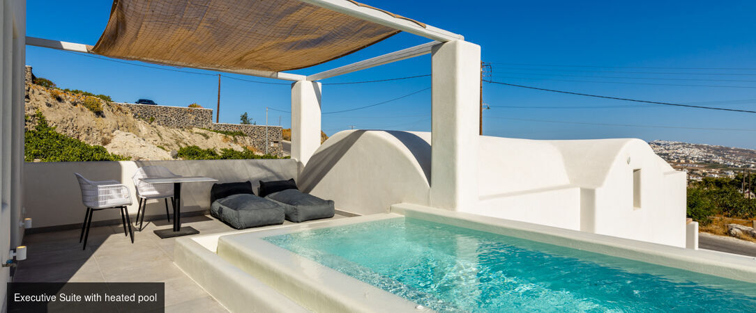 Serapias Suites Santorini - A secluded escape with breathtaking panoramas, high above Santorini. - Santorini, Greece