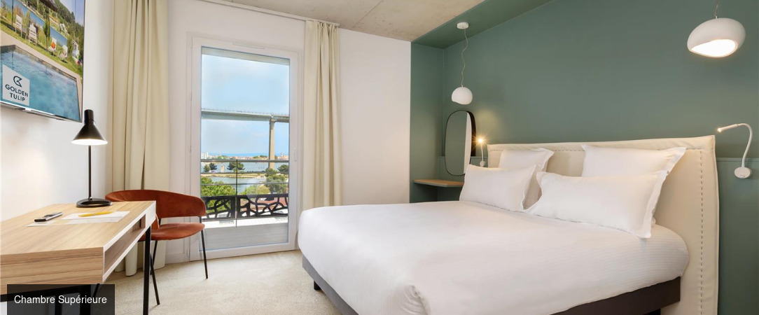 Golden Tulip Hotel & Rooftop Martigues Provence - Dernière minute - Une halte pratique et ensoleillée entre étang, ville et mer. - Martigues, France