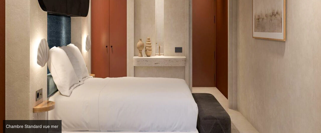 Hôtel Mylos – Cargèse ★★★★ - Une adresse cosy en Corse pour un éveil des sens avec vue mer à l’ombre des pins. - Corse, France