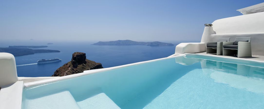 Kapari Natural Resort ★★★★★ - Adults Only - Écrin de luxe et charme blanc des Cyclades au bord de l’extraordinaire caldera de Santorin. - Imerovigli, Grèce