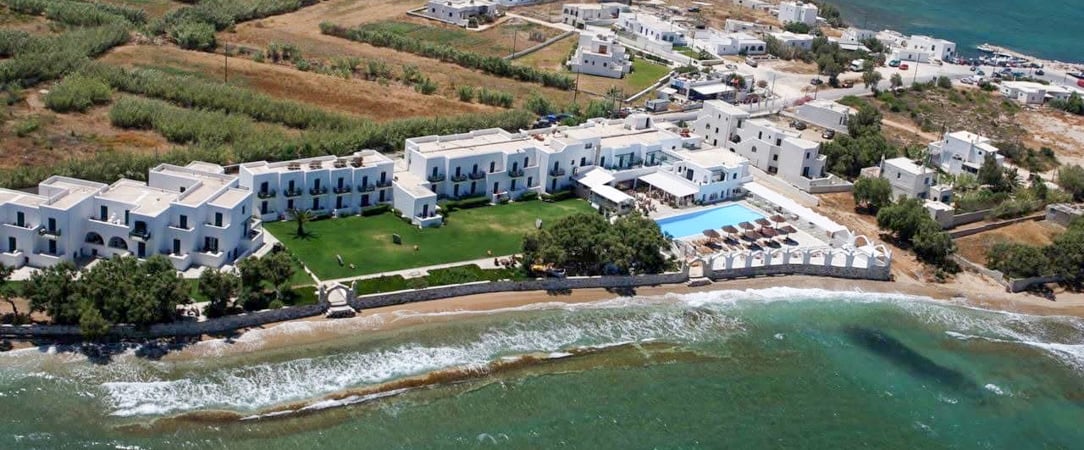 Paros Holiday Sun Hotel ★★★★ - Rêve blanc et bleu, confort parfait sous la douceur du soleil des Cyclades à Paros. - Île de Paros, Grèce