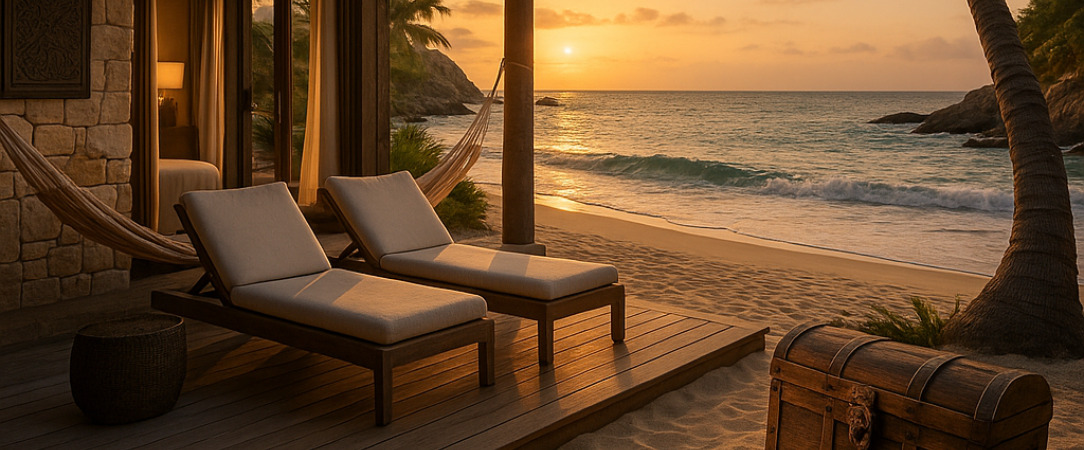 Hôtel de l'île au Trésor - Un trésor au large de la Méditerranée…un hôtel oublié du monde - ÎLE AU TRÉSOR