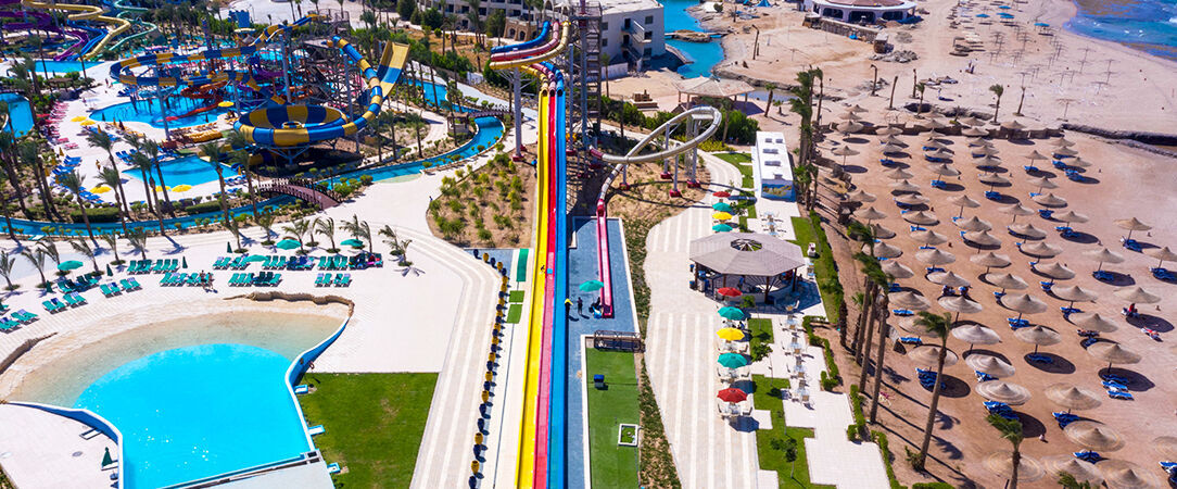 Blend Club Aqua Resort ★★★★ - Destination avec parc aquatique, plage privée et formule All Inclusive, l'idéal pour profiter en famille. - Hurghada, Égypte