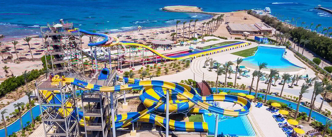 Blend Club Aqua Resort ★★★★ - Destination avec parc aquatique, plage privée et formule All Inclusive, l'idéal pour profiter en famille. - Hurghada, Égypte
