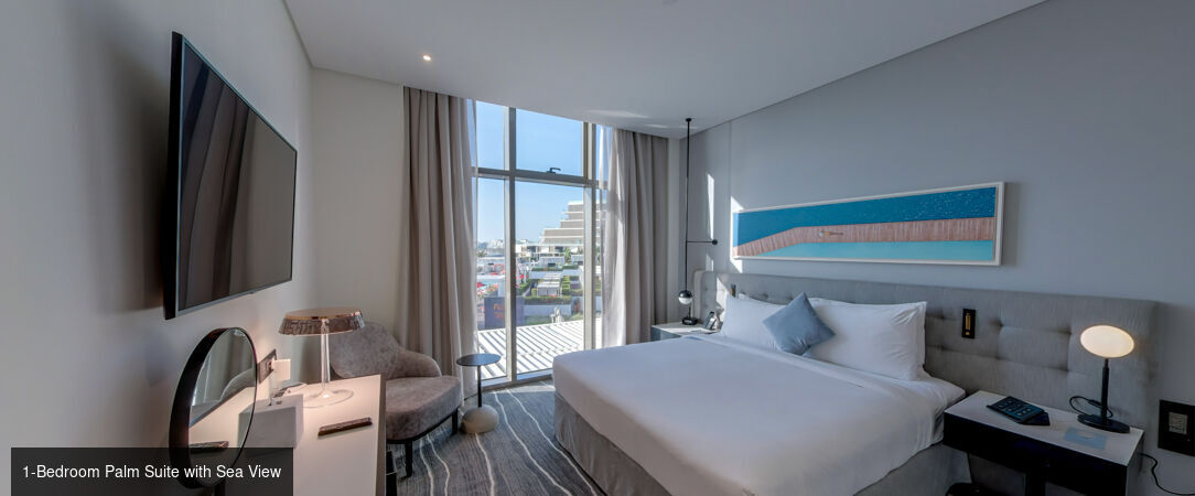 Th8 Palm Dubaï Beach Resort ★★★★★, Vignette Collection par IHG - Luxe contemporain & ambiance balnéaire sur la Palm Jumeirah : une adresse d’exception à Dubaï. - Dubai, United Arab Emirates