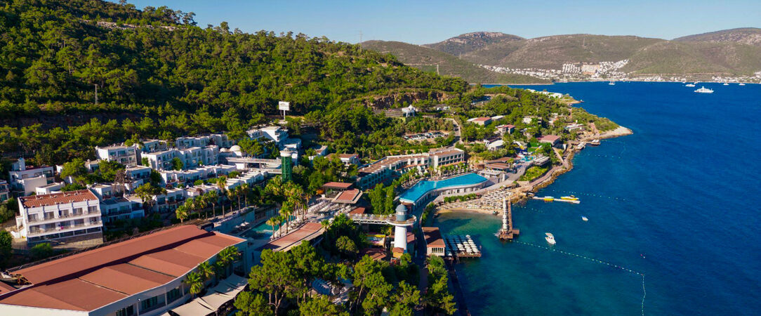 Blue Dreams Resort ★★★★★ - Escapade envoûtante à Bodrum, entre plage privée, panoramas azurs et luxueux All Inclusive, l'idéal pour profiter en famille. - Bodrum, Turquie