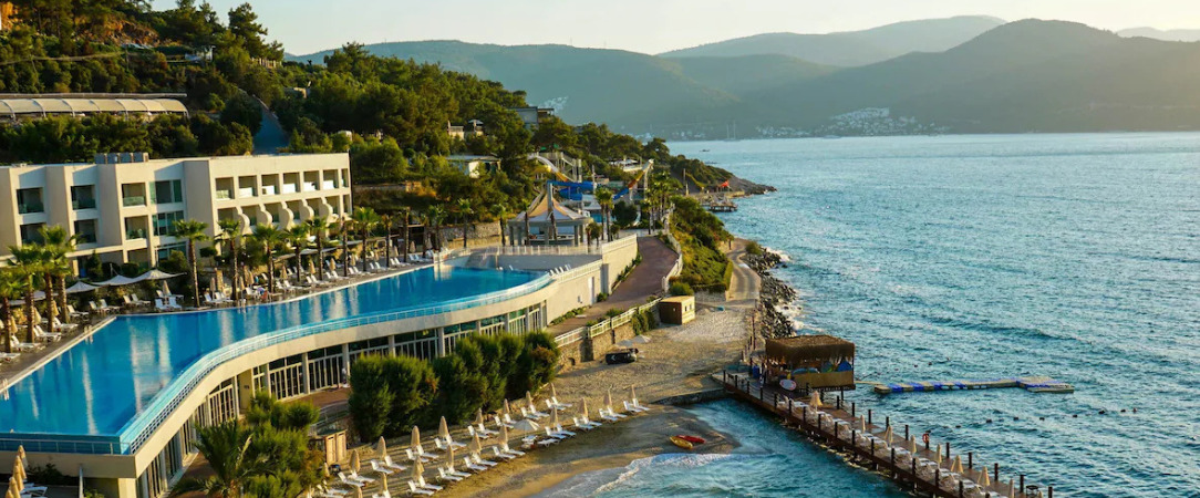Blue Dreams Resort ★★★★★ - Escapade envoûtante à Bodrum, entre plage privée, panoramas azurs et luxueux All Inclusive, l'idéal pour profiter en famille. - Bodrum, Turquie