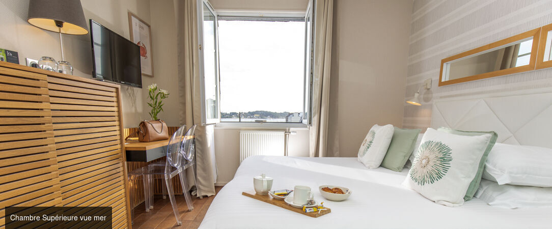 Hôtel Spa Marin de la Baie des Anges ★★★★ - Évasion iodée en Bretagne, entre horizons marins et bien-être ressourçant. - Bretagne, France