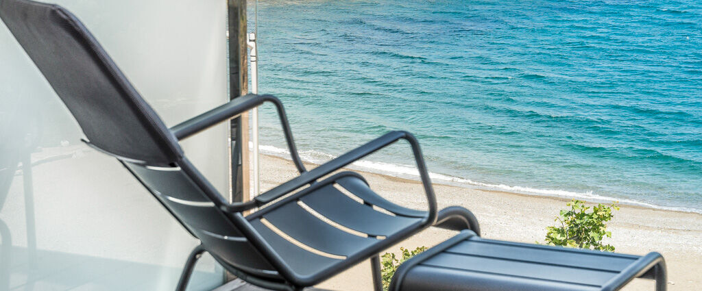 Les Elmes - Hôtel, Spa & Plage Privée ★★★★ - Une adresse d’exception posée sur le sable à Banyuls, entre la mer turquoise et les collines du Roussillon. - Banyuls-sur-Mer, France