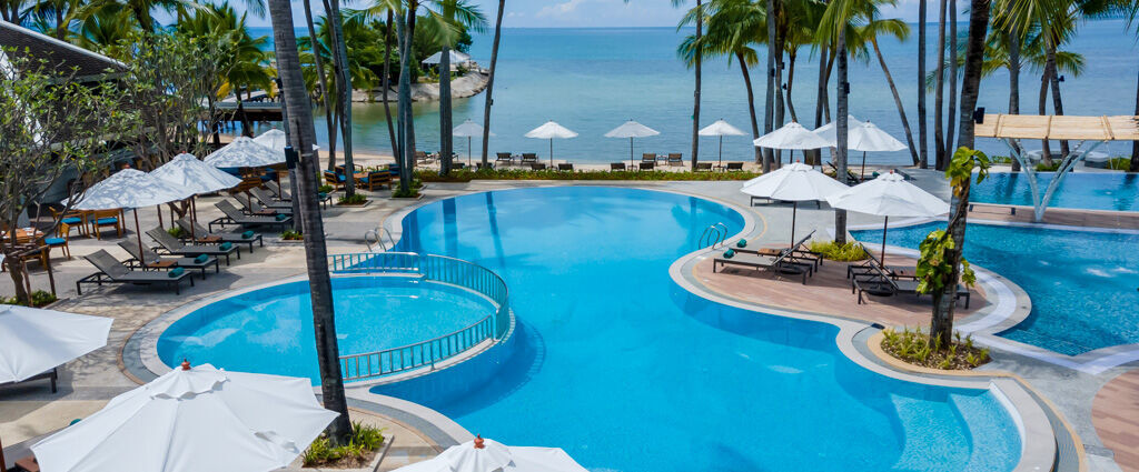 OUTRIGGER Koh Samui Beach Resort ★★★★★ - Un élégant refuge colonial entre mer turquoise, palmiers et douceur de vivre à Koh Samui. - Koh Samui, Thaïlande