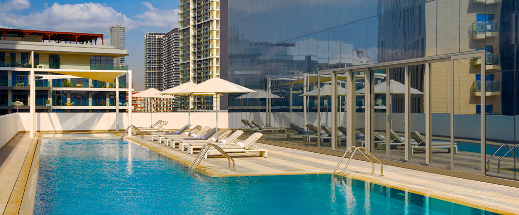 Hotel Local Dubai at Jumeirah Village Triangle ★★★★ - Une escapade élégante et inspirante au cœur du nouveau Dubaï, entre ville, plage et bien-être. - Dubaï, Émirats arabes unis