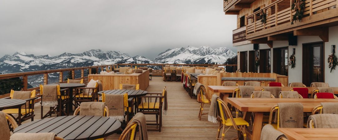 Le Refuge Chez La Tante - Mont d'Arbois - Vivez l’expérience d’un menu 3 plats inclus pour faire de votre séjour une véritable parenthèse culinaire. - Saint-Gervais-les-Bains, France
