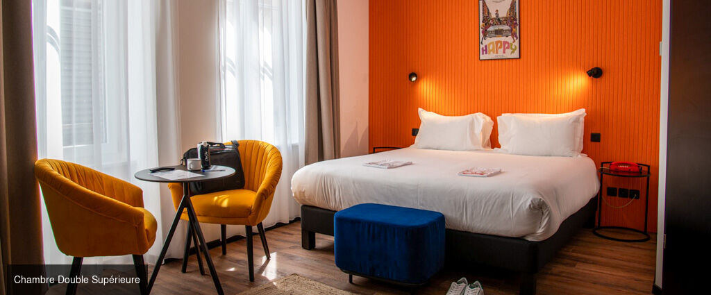 Hôtel ClapClap Strasbourg - Une adresse créative et vibrante au cœur de Strasbourg, entre esprit arty et ambiance de quartier. - Strasbourg, France
