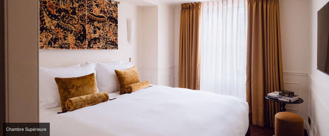 L'Opale Noire ★★★★ - Un écrin confidentiel près du musée d’Orsay, où le luxe feutré sublime la nuit parisienne. - Paris, France