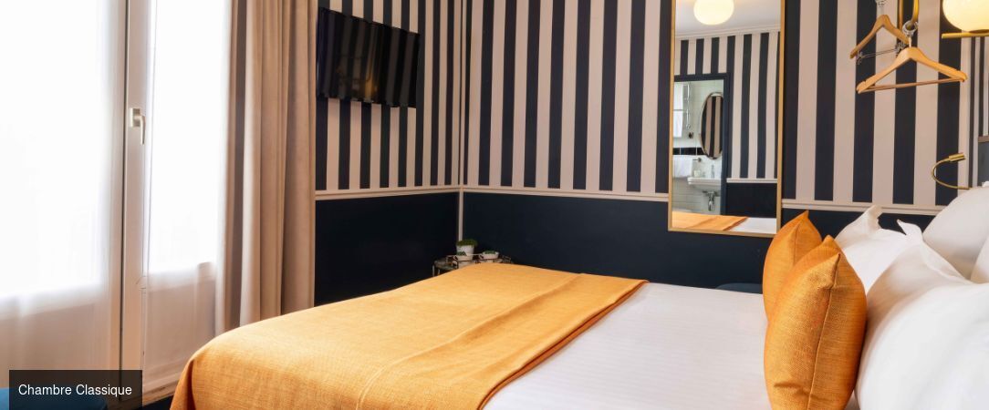 Hôtel Léna - Une adresse parisienne au charme Art Déco, bien située sur le boulevard Magenta, entre élégance intime et esprit de quartier. - Paris, France