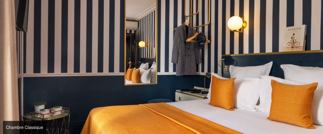 Hôtel Léna - Une adresse parisienne au charme Art Déco, bien située sur le boulevard Magenta, entre élégance intime et esprit de quartier. - Paris, France