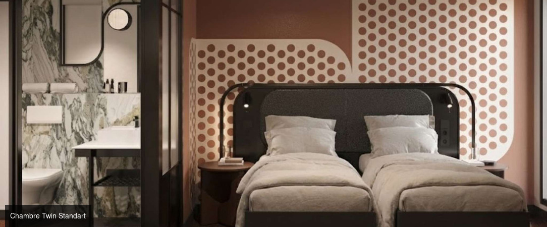Tribe Paris Suresnes★★★★  Dernière minute - Une adresse contemporaine aux portes de Paris, ouverte sur la tour Eiffel et portée par l’énergie créative de la signature TRIBE. - Suresnes, France