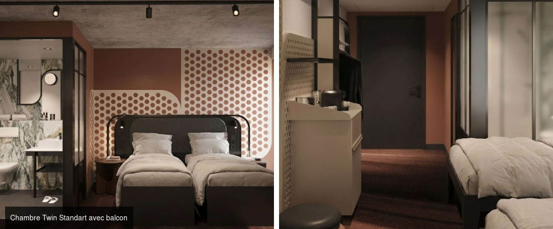 Tribe Paris Suresnes★★★★  Dernière minute - Une adresse contemporaine aux portes de Paris, ouverte sur la tour Eiffel et portée par l’énergie créative de la signature TRIBE. - Suresnes, France