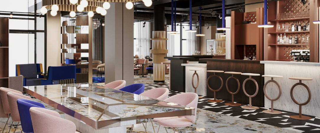 Tribe Paris Suresnes★★★★  Dernière minute - Une adresse contemporaine aux portes de Paris, ouverte sur la tour Eiffel et portée par l’énergie créative de la signature TRIBE. - Suresnes, France