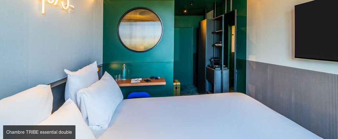 TRIBE Paris Clichy★★★★ - Dernière minute - Une adresse contemporaine aux portes de Paris, portée par l’énergie urbaine et l’esprit TRIBE. - Clichy, France