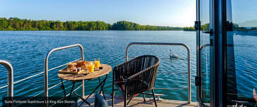 L'Escale Royale Torcy - Une parenthèse flottante et naturelle, entre design contemporain, calme lacustre et évasion aux portes de Paris. - Seine-et-Marne, France