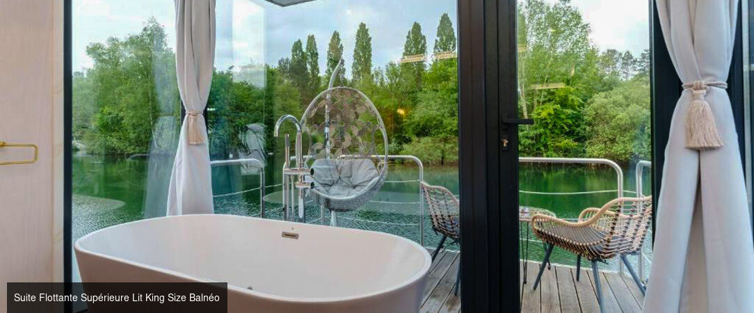 L'Escale Royale Torcy - Une parenthèse flottante et naturelle, entre design contemporain, calme lacustre et évasion aux portes de Paris. - Seine-et-Marne, France