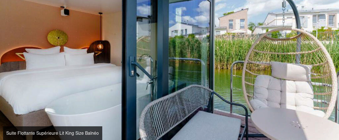 L'Escale Royale Torcy - Une parenthèse flottante et naturelle, entre design contemporain, calme lacustre et évasion aux portes de Paris. - Seine-et-Marne, France