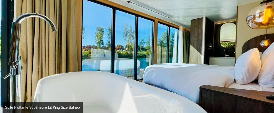 L'Escale Royale Torcy - Une parenthèse flottante et naturelle, entre design contemporain, calme lacustre et évasion aux portes de Paris. - Seine-et-Marne, France