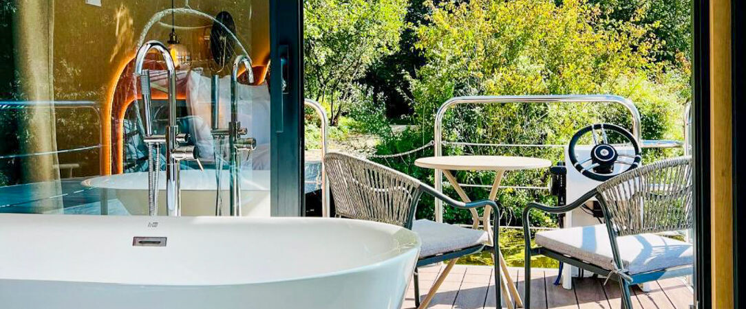 L'Escale Royale Torcy - Une parenthèse flottante et naturelle, entre design    contemporain, calme lacustre et évasion aux portes de Paris. - Seine-et-Marne, France