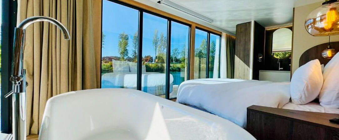 L'Escale Royale Torcy - Une parenthèse flottante et naturelle, entre design    contemporain, calme lacustre et évasion aux portes de Paris. - Seine-et-Marne, France