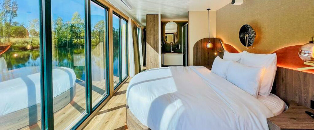 L'Escale Royale Torcy - Une parenthèse flottante et naturelle, entre design    contemporain, calme lacustre et évasion aux portes de Paris. - Seine-et-Marne, France