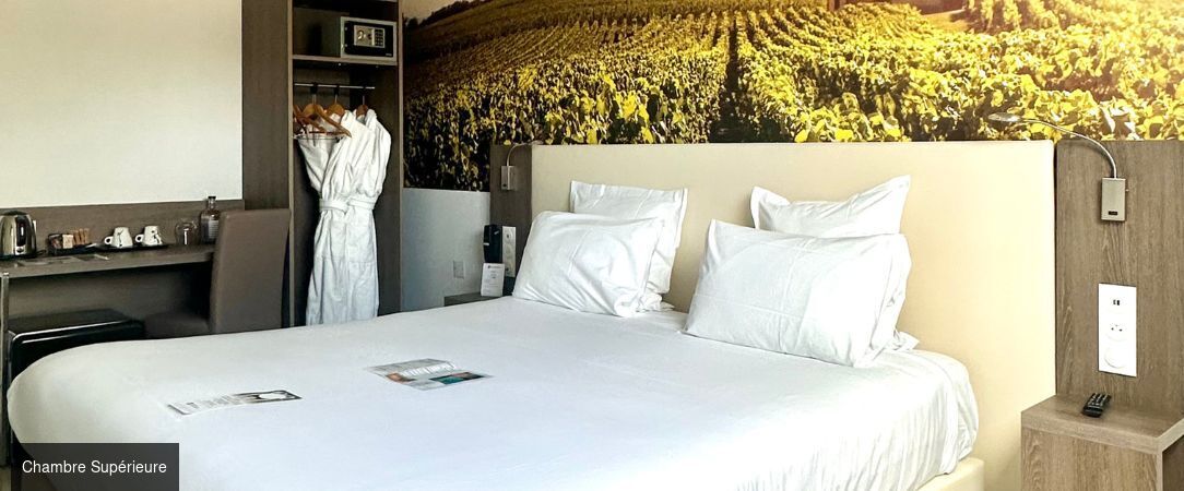 Best Western Hôtel & Restaurant Île-de-France ★★★★ - Une adresse de caractère sur les hauteurs de Château-Thierry, entre vignobles champenois et douceur vallonnée - Château-Thierry, France