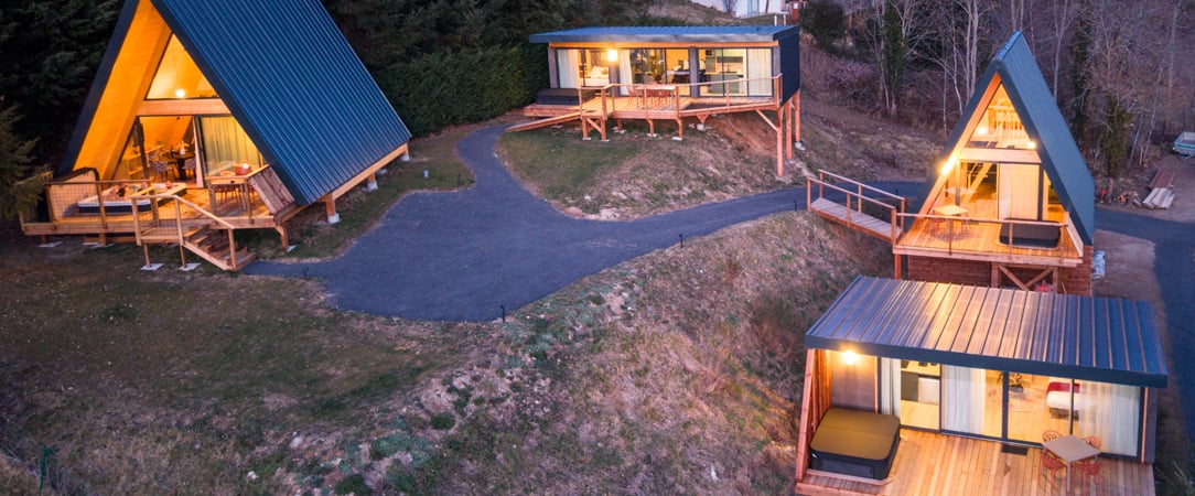 Les Terrasses du Grillon - Votre chalet en pleine nature et au cœur des volcans d’Auvergne, dans une ambiance paisible. - Puy-de-Dôme, France