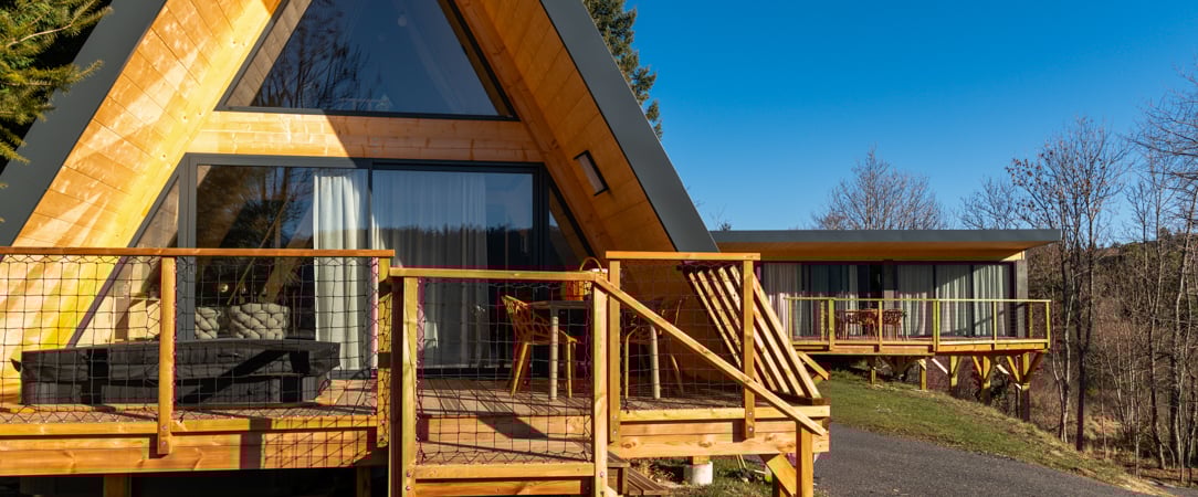 Les Terrasses du Grillon - Votre chalet en pleine nature et au cœur des volcans d’Auvergne, dans une ambiance paisible. - Puy-de-Dôme, France