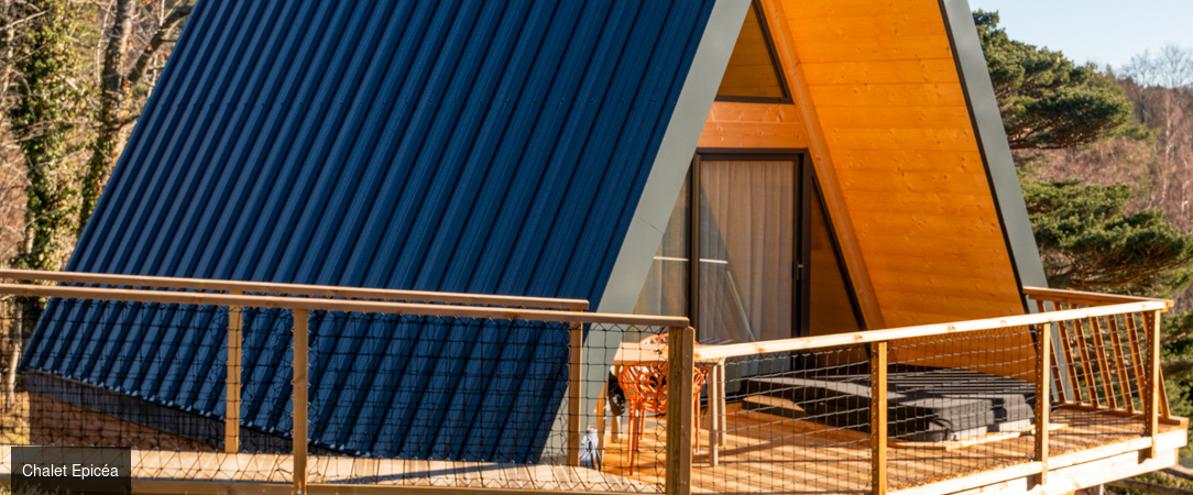 Les Terrasses du Grillon - Votre chalet en pleine nature et au cœur des volcans d’Auvergne, dans une ambiance paisible. - Puy-de-Dôme, France
